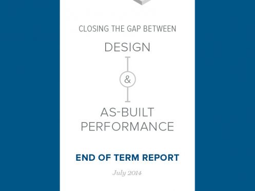 Performance Gap – End of Term Report